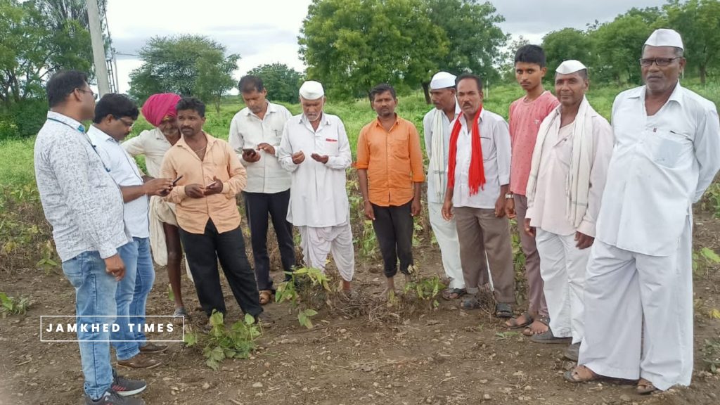 E peek Pahani of 60 thousand account holders in Jamkhed taluka is pending, if the E peek Pahani is not registered problems will arise in the future, farmers should immediately register the E peek Pahani 2022 - Yogesh Chandre,