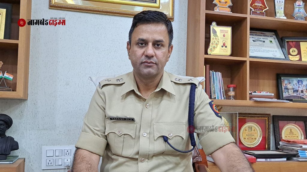 Disruption of illegal businesses in Ahmednagar district along with Jamkhed, District Superintendent of Police Rakesh Ola warns