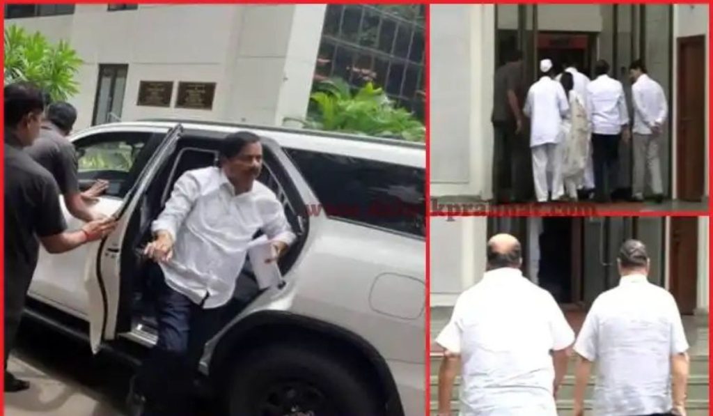 Excitement again in Maharashtra politics, breaking news,Ministers and leaders of Ajit Pawar group met NCP President Sharad Pawar at Yashwantrao Chavan Center mumbai, what exactly happened in the meeting? Read on