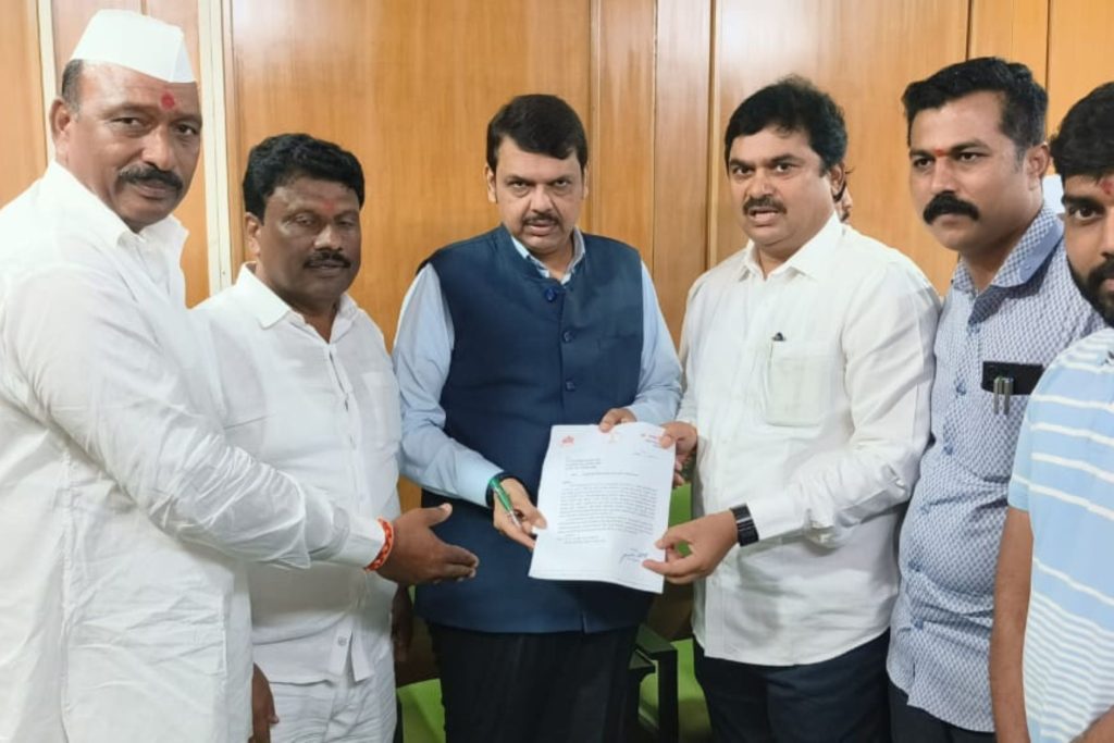 Due to follow-up of MLA Ram Shinde kharip crops of Karjat taluka will get life, release order cycle of overflow of kukadi, the atmosphere of happiness among farmers,