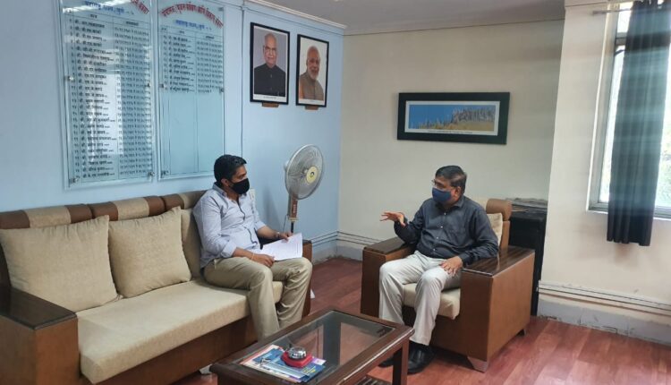 State Groundwater Survey Development and Systems Director Dr. MLA Rohit Pawar recently met Mallinath Kalashetti.