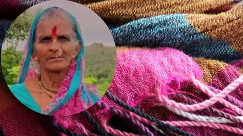 scarf took life of woman,  shocking incident in Patoda taluka, beed, Anjana jagtap domri, Woman's head stuck in threshing machine dies