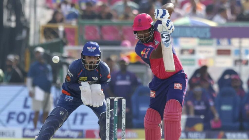 RR vs LSG Match Today,  Sanju Samson storming bating, Rajasthan Royals set up a mountain of runs, target of 194 runs for victory against Lucknow Super Giant, LIVE UPDATES, 