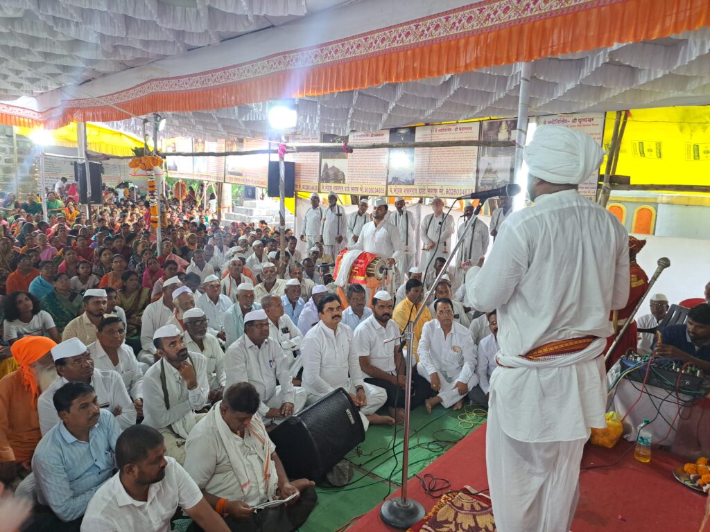 Shree Nageshwar temple will not allow shortage of funds for development - MLA Prof. Ram Shinde