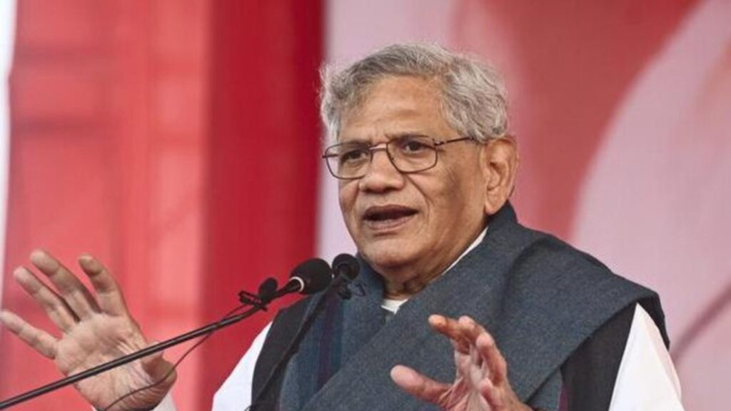 Breaking news, Senior leader of CPI(M) Sitaram Yechury passed away, breathed his last in Delhi's AIIMS hospita, 