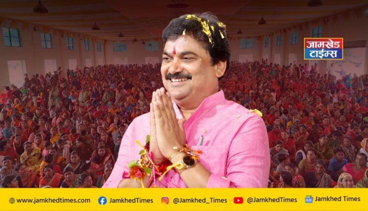 Even if your Rambhau is poor, he is kind hearted! Support your beloved Rambhau - MLA Ram Shinde's emotional condolences to his beloved sisters,